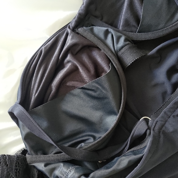 Alex Side-Tie Underwire Tankini Size 22W - Picture 5 of 9